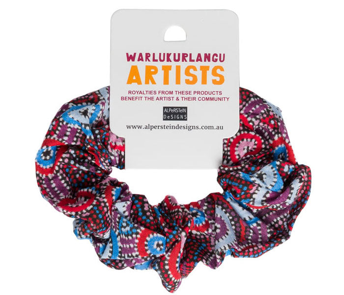 Cotton Hair Scrunchies Warlukurlangu