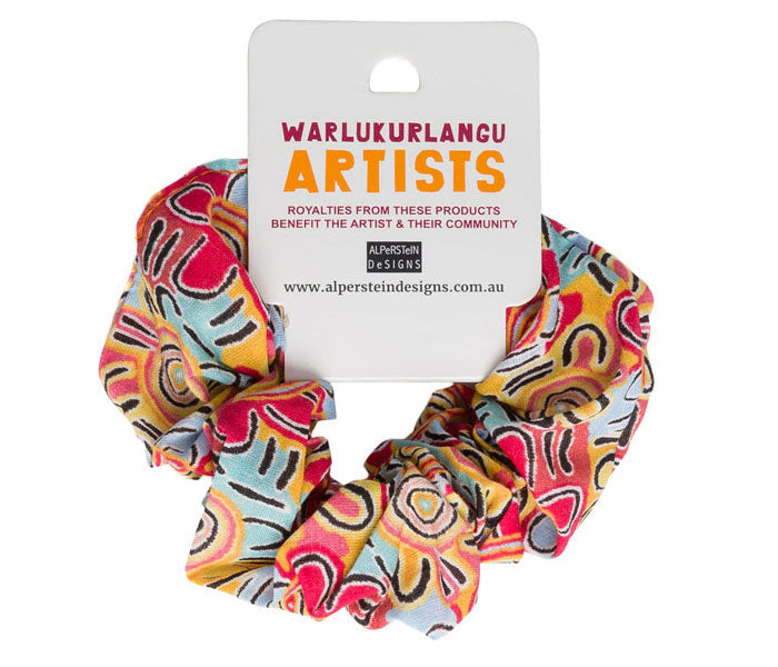 Cotton Hair Scrunchies Warlukurlangu