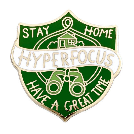Hyperfocus Lapel Pin