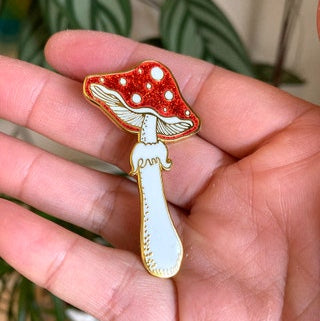 Enamel Pin - Mushroom