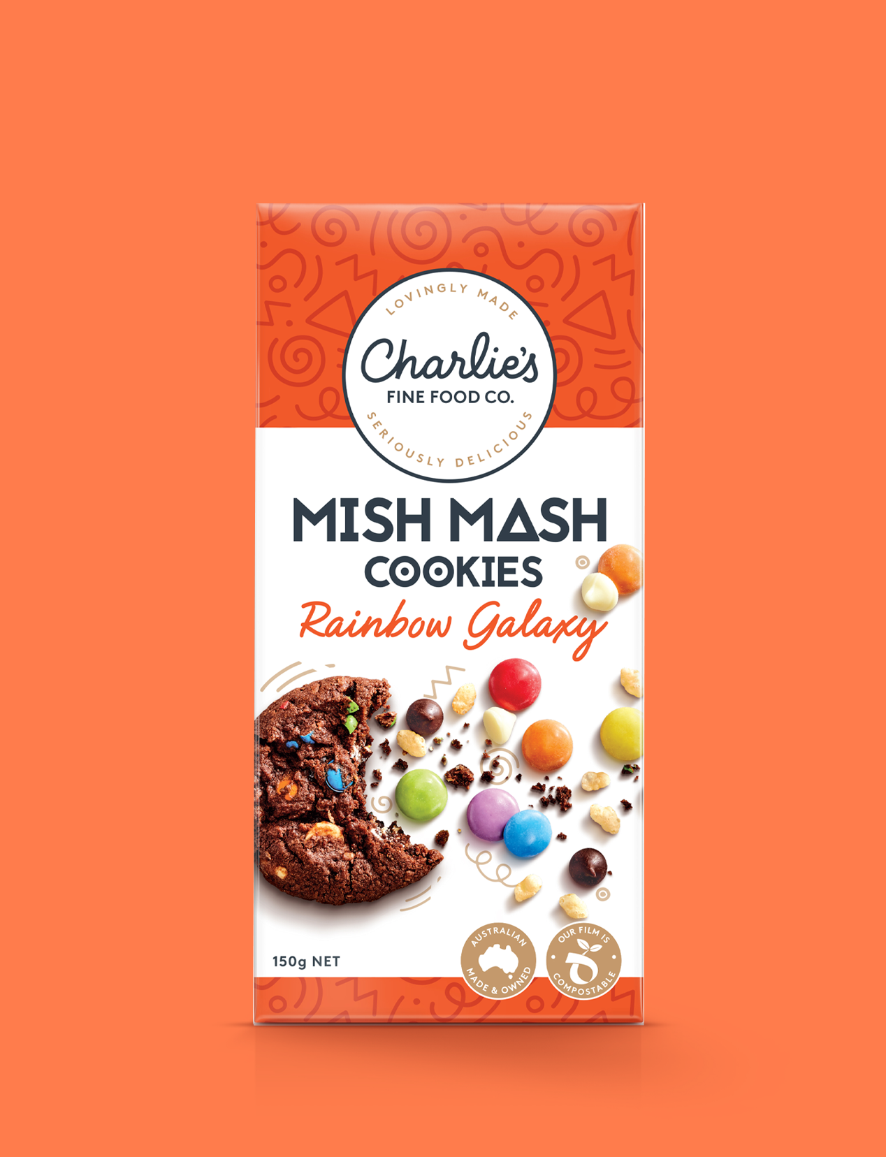 Mish Mash Cookies Rainbow Galaxy
