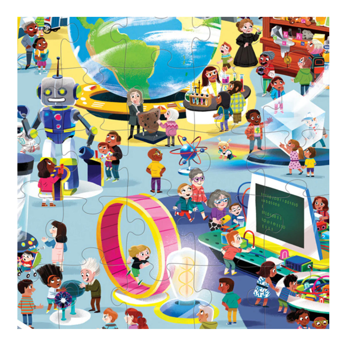 Day At The Museum Puzzle 48pc - Science