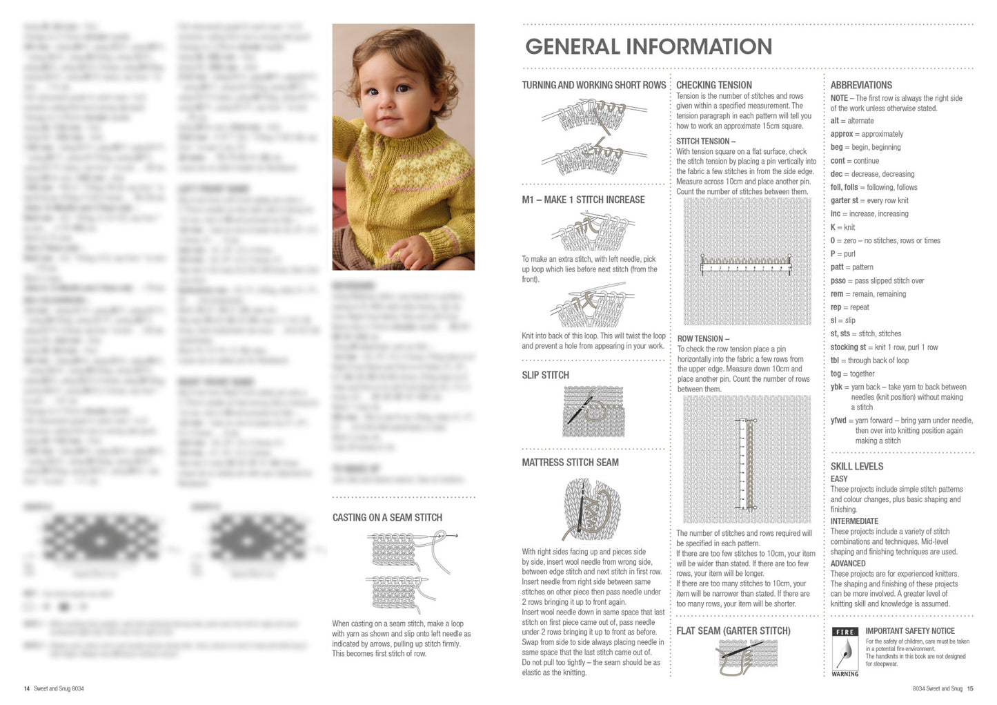 Sweet and Snug Patterns 8034