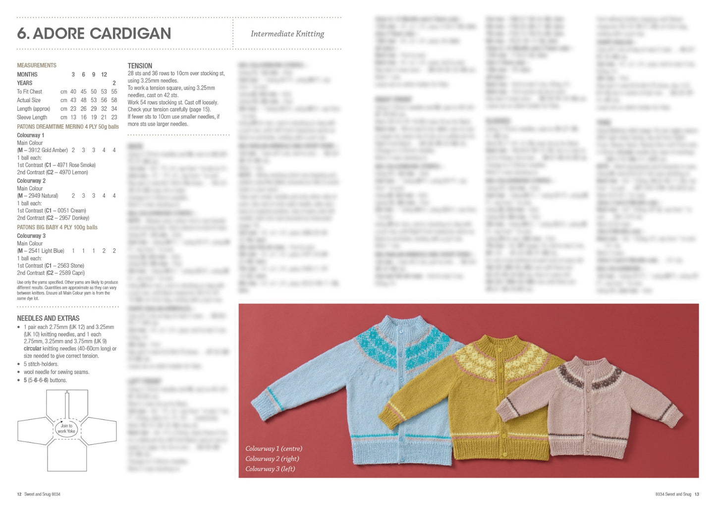 Sweet and Snug Patterns 8034