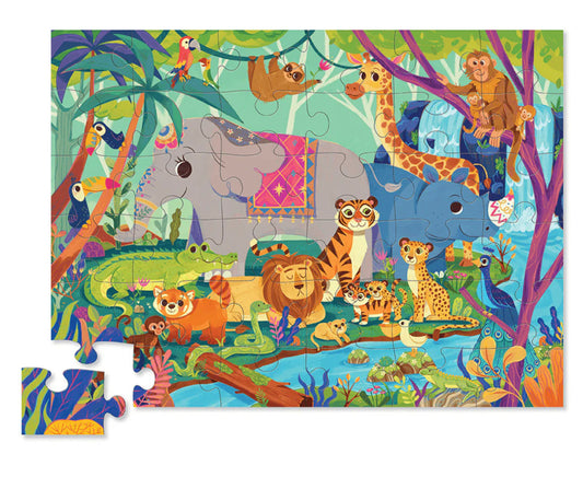 Classic Floor Puzzle 36pc In The Jungle