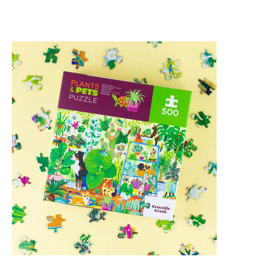 Family Puzzle 500pc Plants and Pets