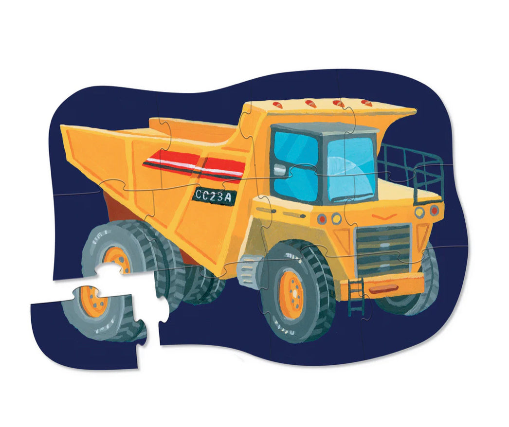 Mini Puzzle 12pc Construction