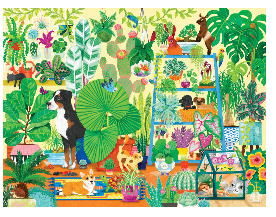 Family Puzzle 500pc Plants and Pets
