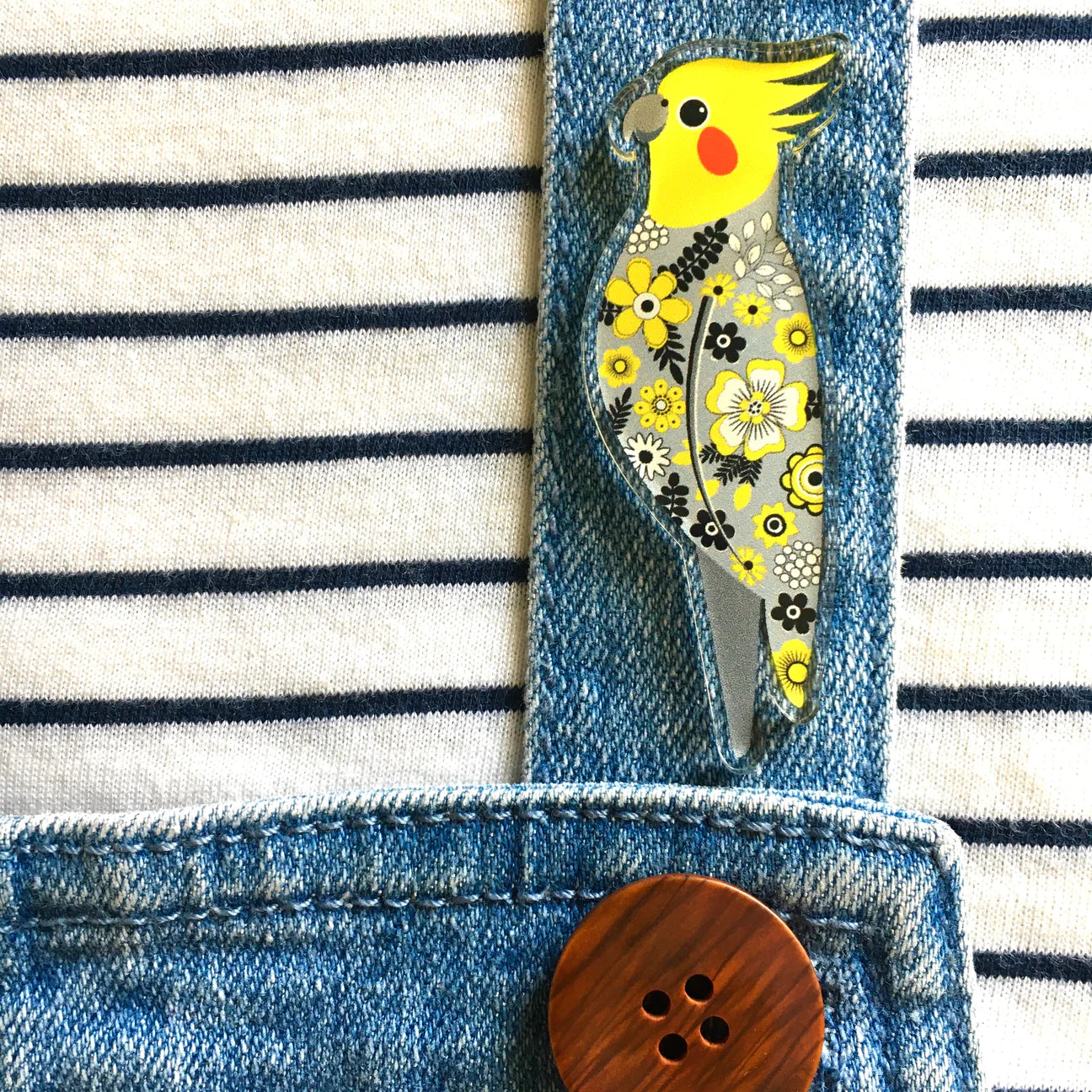 Cockatiel Pin