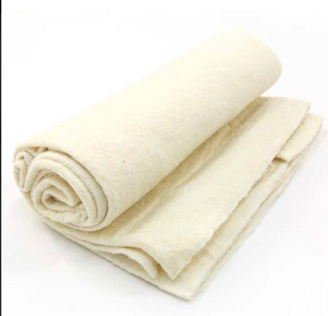 Natural Batting Cot Size