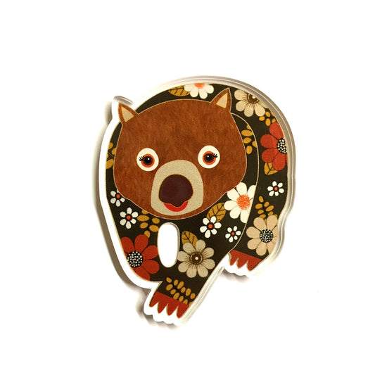 Wombat Pin