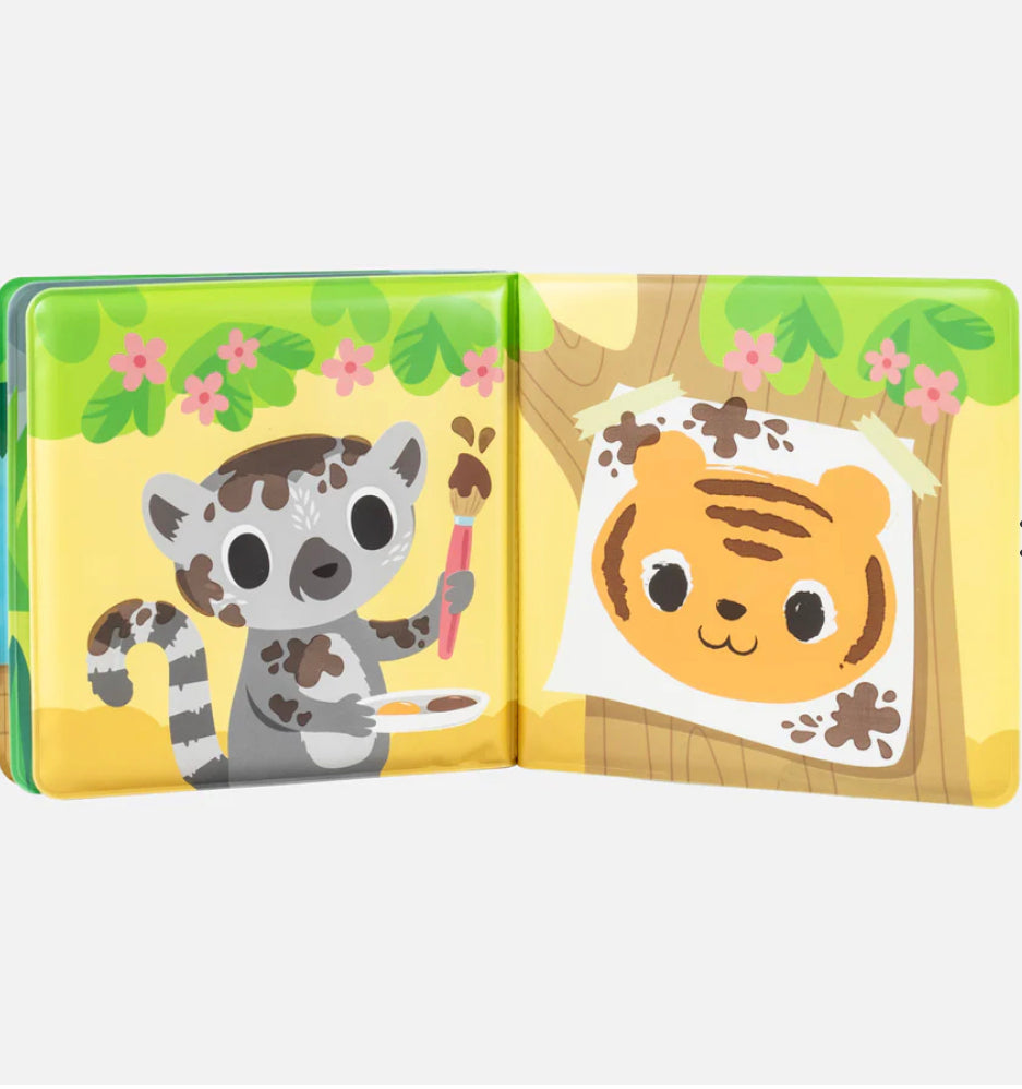 Bath Book Messy Jungle