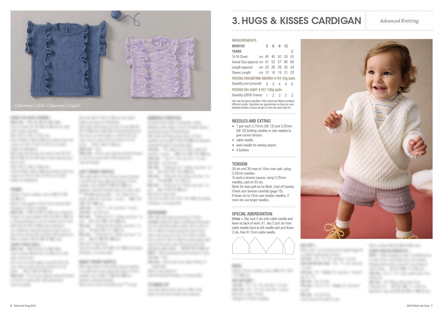 Sweet and Snug Patterns 8034