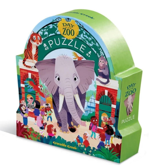 Day At The Museum Puzzle 48pc - Zoo