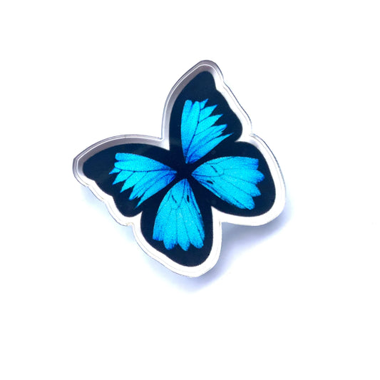 Blue Butterfly Pin