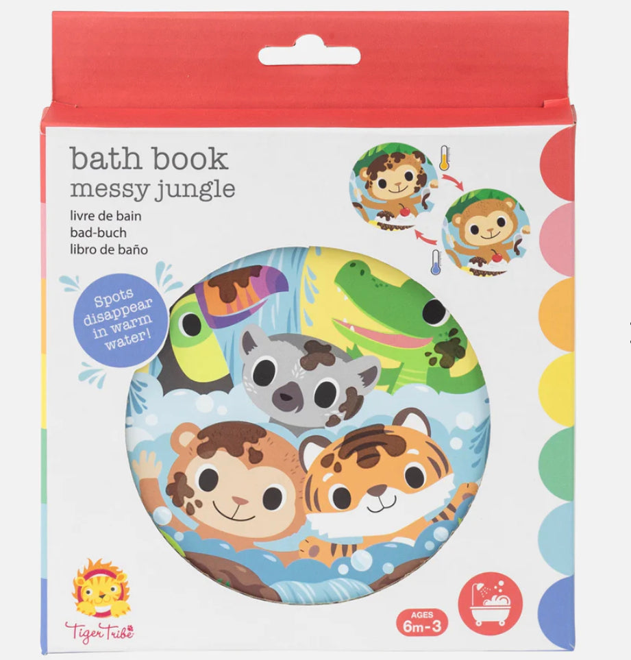 Bath Book Messy Jungle
