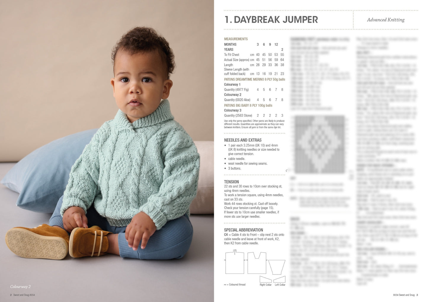 Sweet and Snug Patterns 8034