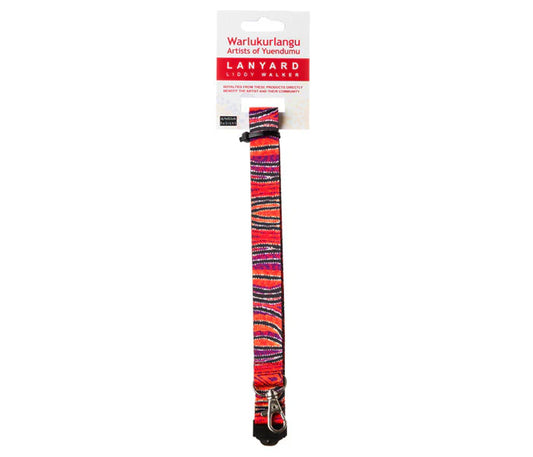 *Aboriginal Art Lanyard - Liddy Walker