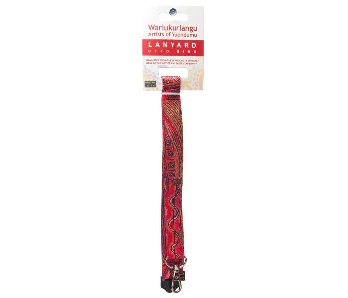 *Aboriginal Art Lanyard - Otto Sims