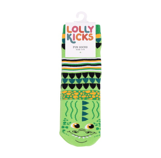 Lolly Kicks - Dino Socks