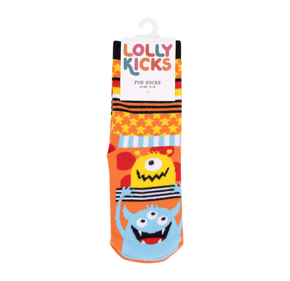 Lolly Kicks - Monster Socks