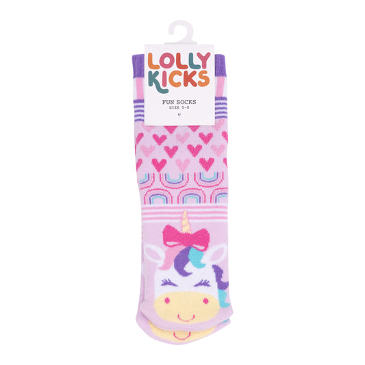 Lolly Kicks - Unicorn Socks