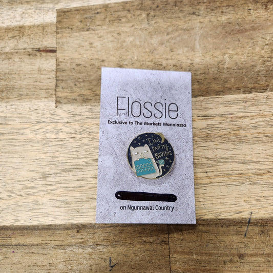 I Knit Past My Bedtime E Pin