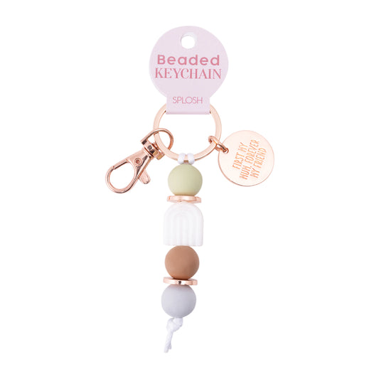 Silicone Keyring - Forever