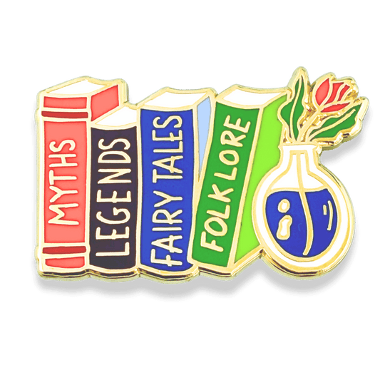 Myths Legends Fairy Tales Folklore Lapel Pin