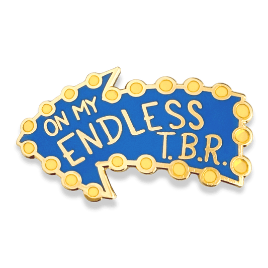 On My Endless TBR Lapel Pin