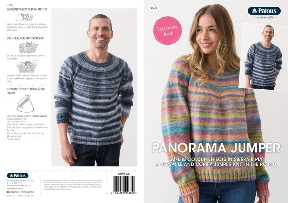 Panorama Jumper Pattern 0057