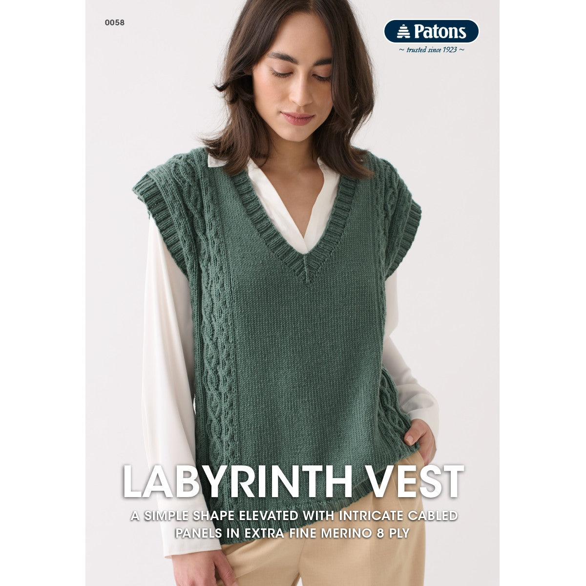 Labyrinth Vest Pattern 0058
