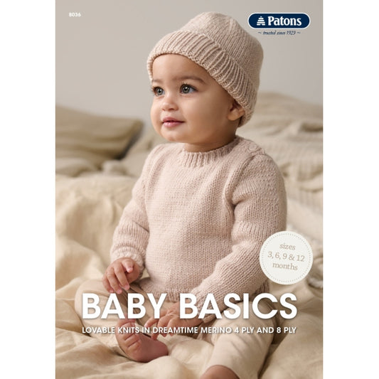 Baby Basics Pattern Book 8036