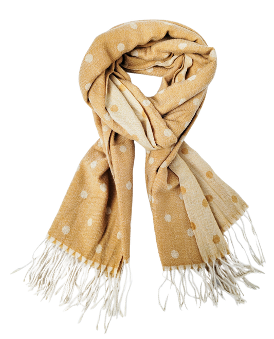 Dotty Scarf - Yellow