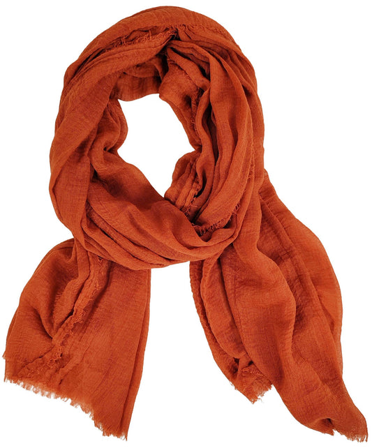 Calliope Scarf - Terracotta