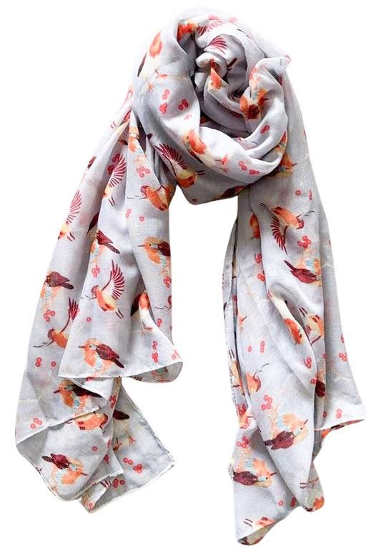 Robins Scarf - Grey