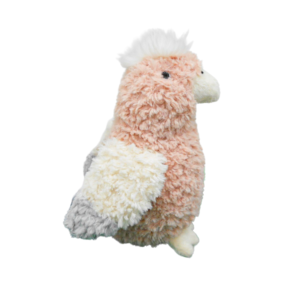 Curly Pink Galah Soft Toy