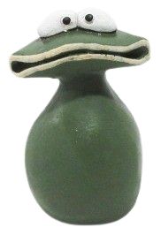 Concrete Frog Ornament