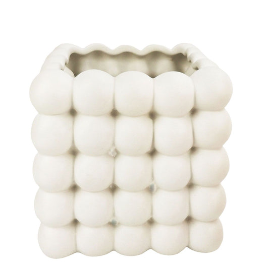 Bubble Planter - White