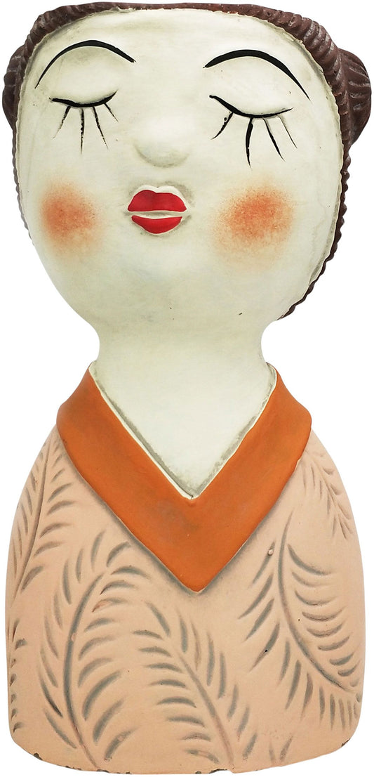 Planter - Girl Palm Pink Large