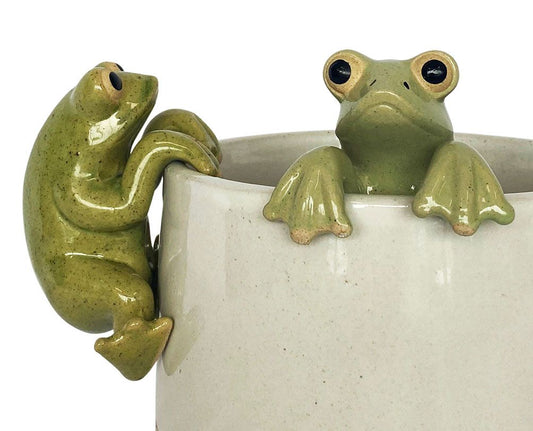 Pot Hanger Frog 8cm
