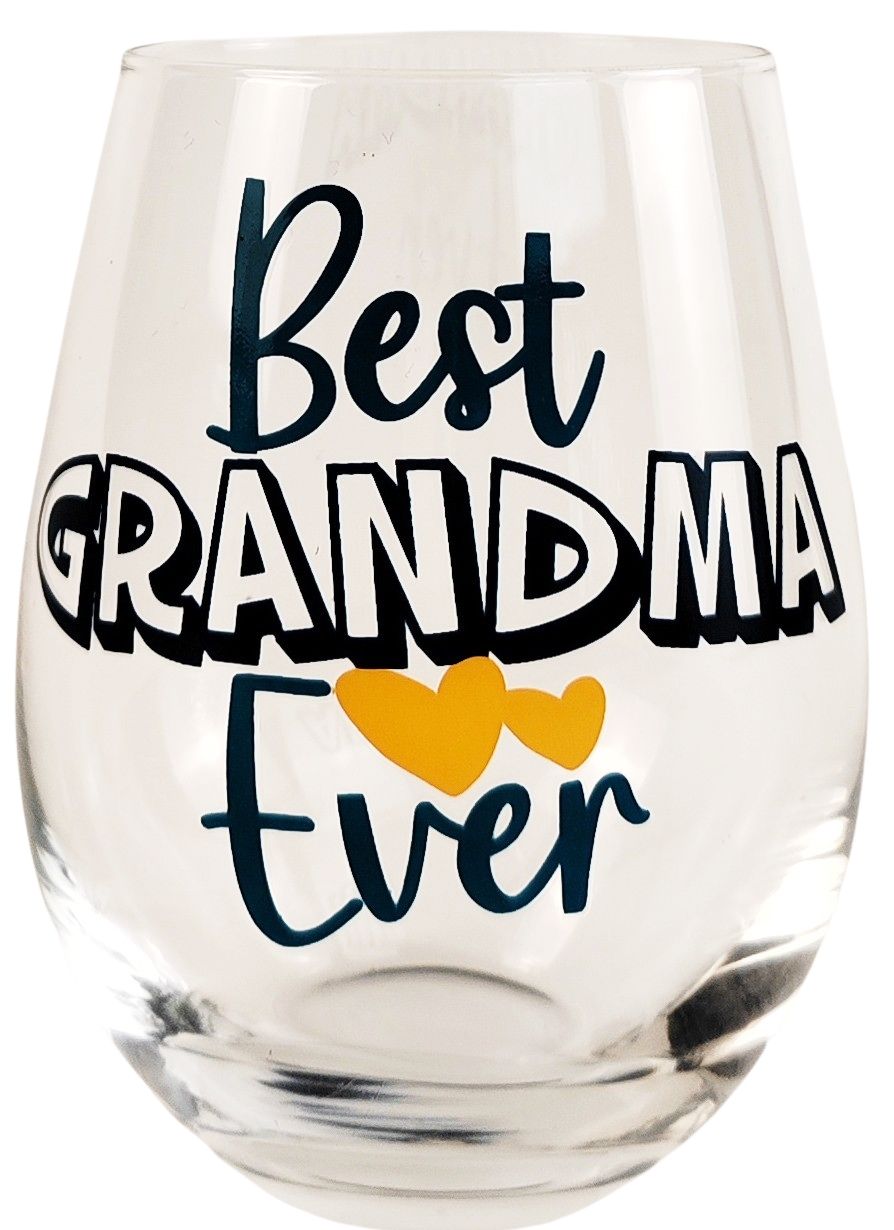 Stemless Wine Glass - Best Grandma Ever