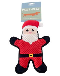 Santa Squeaker Dog Toy