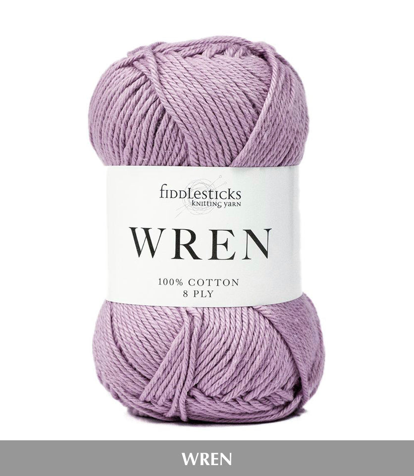 Fiddlesticks Wren 8ply Cotton