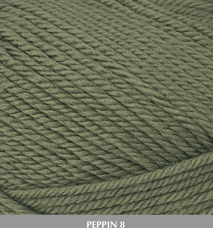 Fiddlesticks Peppin8 8ply 100% Australian Fine Merino Wool