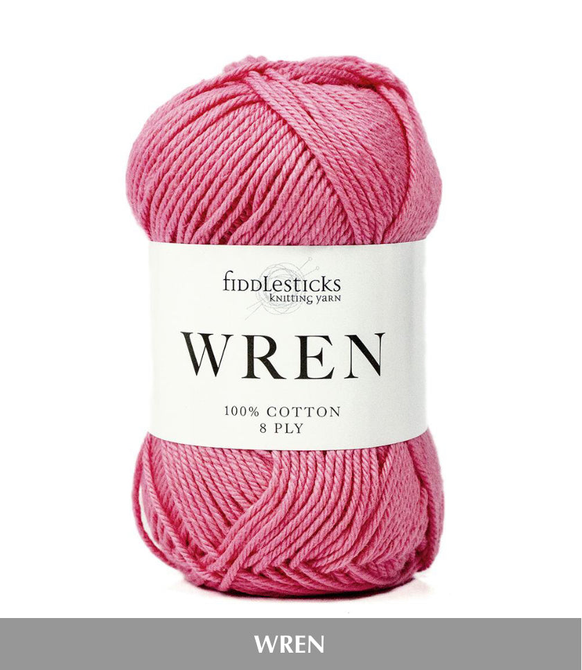 Fiddlesticks Wren 8ply Cotton