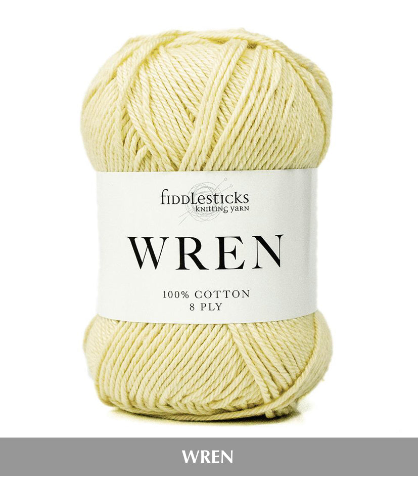 Fiddlesticks Wren 8ply Cotton