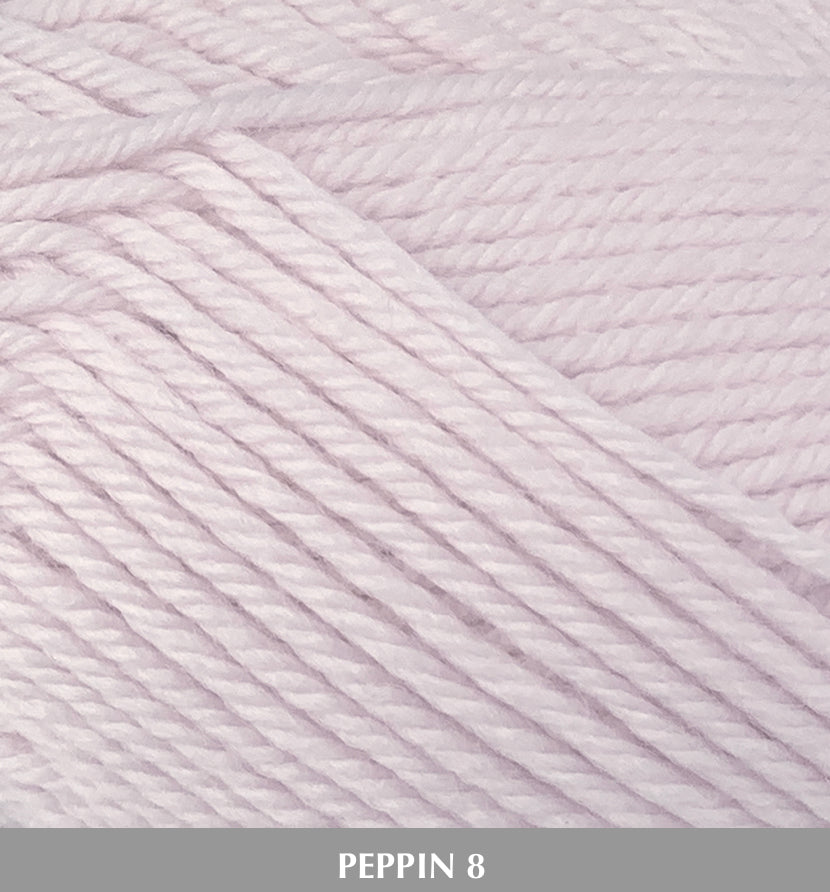 Fiddlesticks Peppin8 8ply 100% Australian Fine Merino Wool