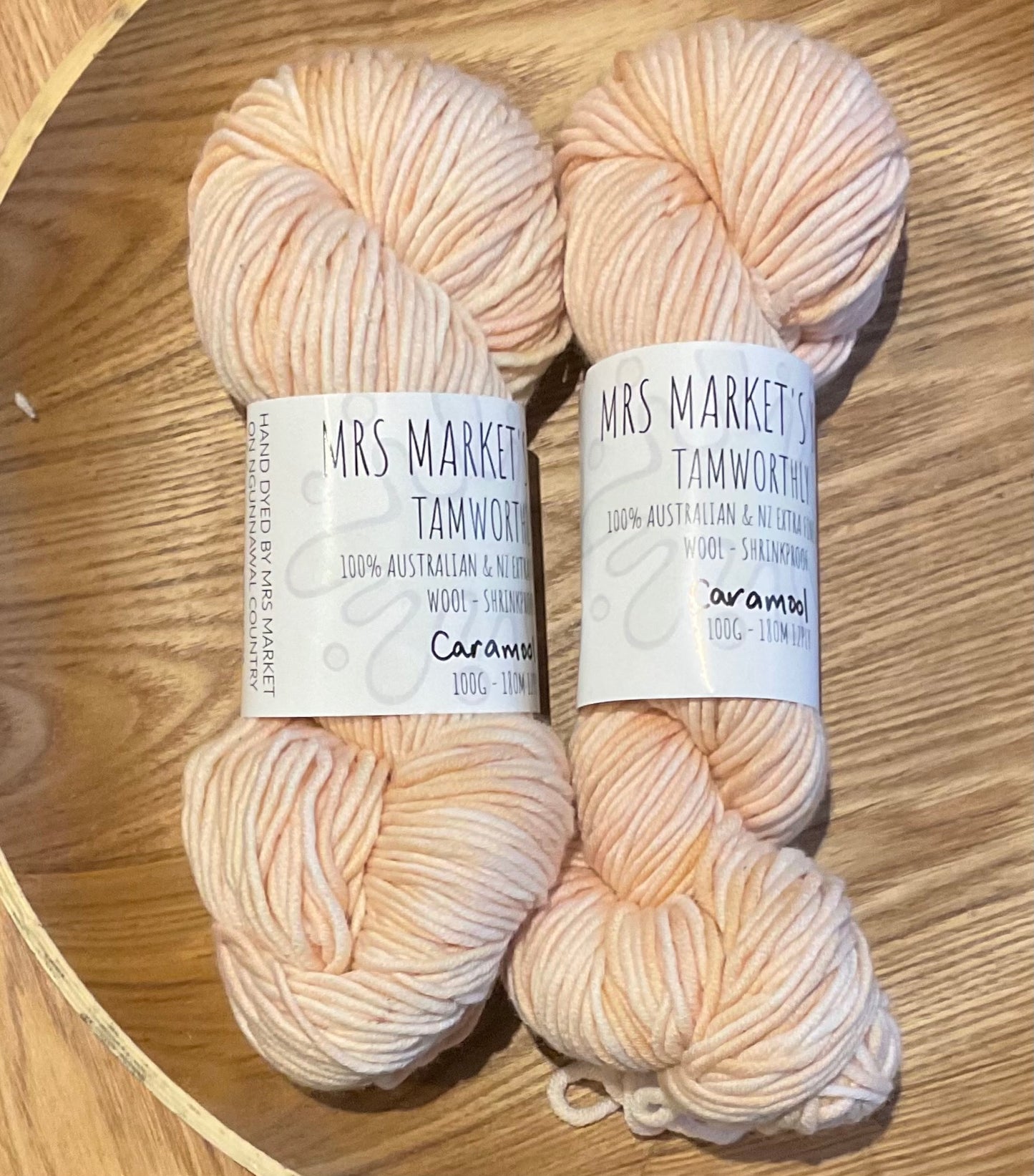 Mrs Market's Tamworthly Hand Dyed Yarn 12ply