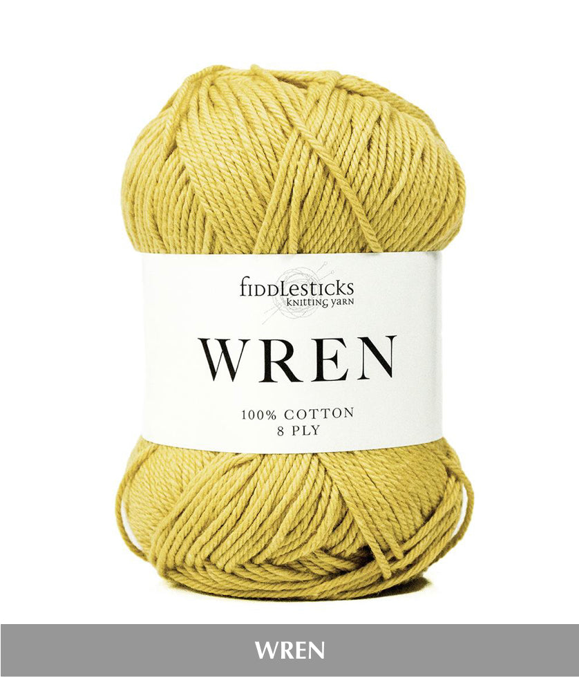Fiddlesticks Wren 8ply Cotton